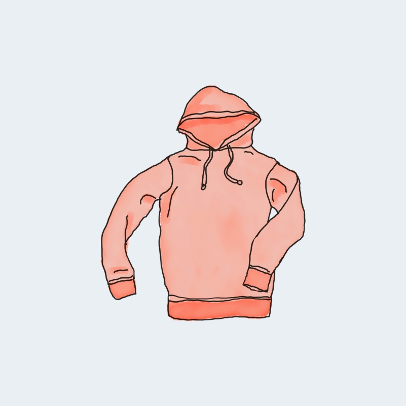 Hoodie bbp / klein pakket 2KG