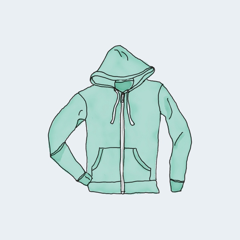 Hoodie with Zipper BBP